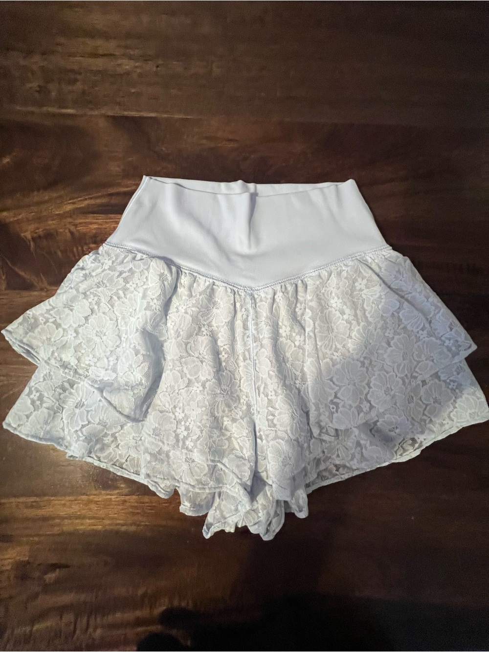 Offline-Aerie Light blue Lace Ruffle Women's Skorts